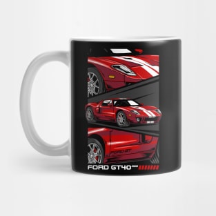 American GT40 Car Mug